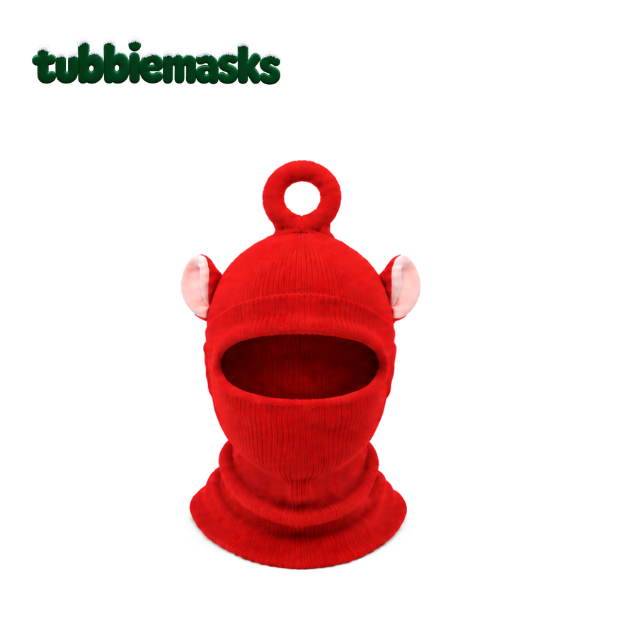 Red Tubbiemasks mask